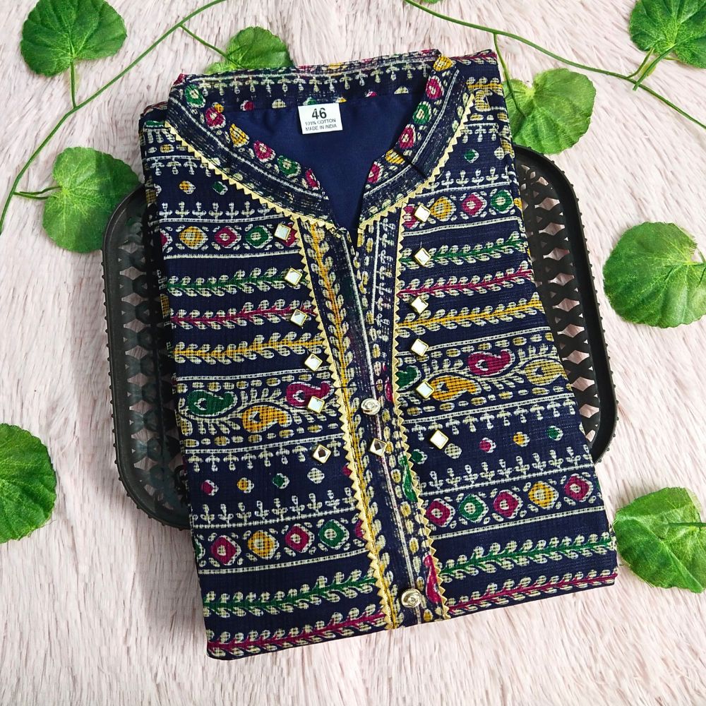 003 Blue color kurti