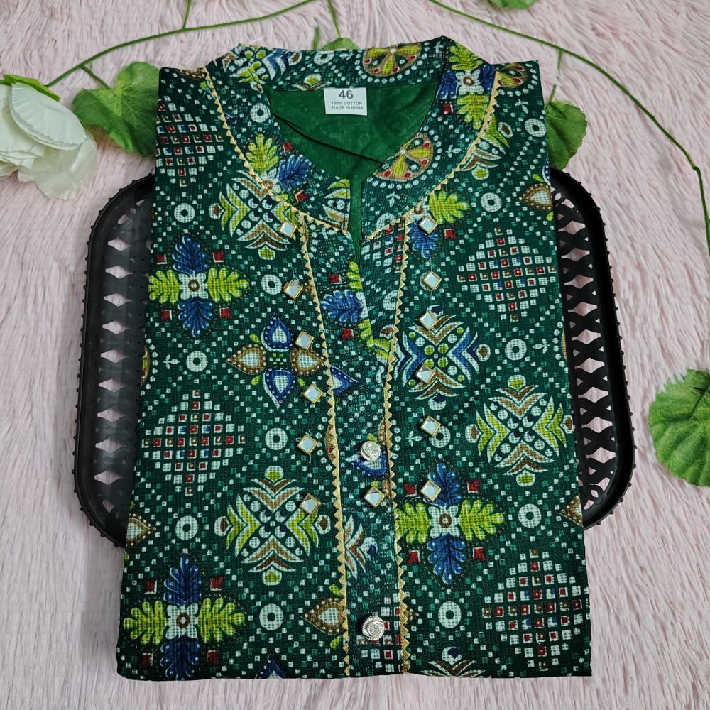 K19 Green kurti