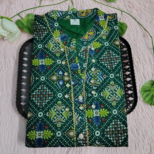 K19 Green kurti