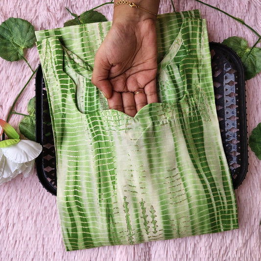 K0047 Linen silk kurti