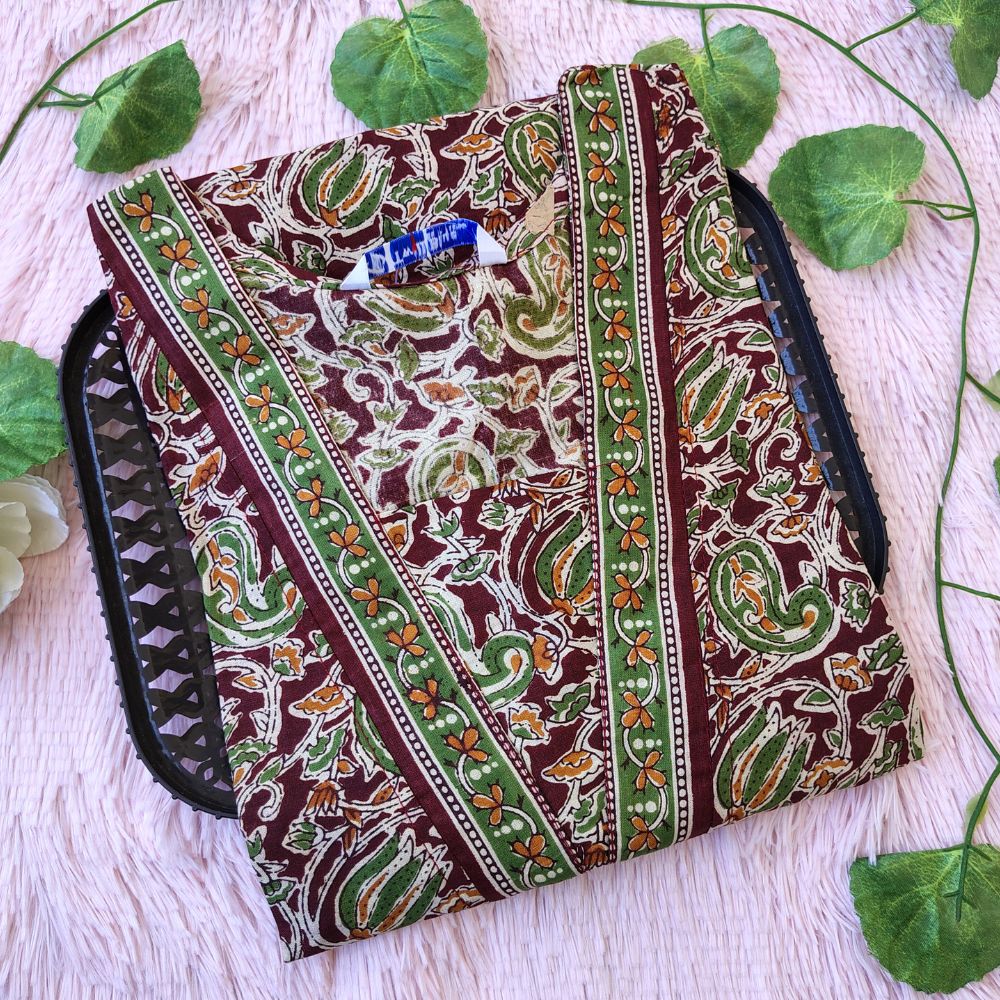 KL350 kalamkari cotton kurti