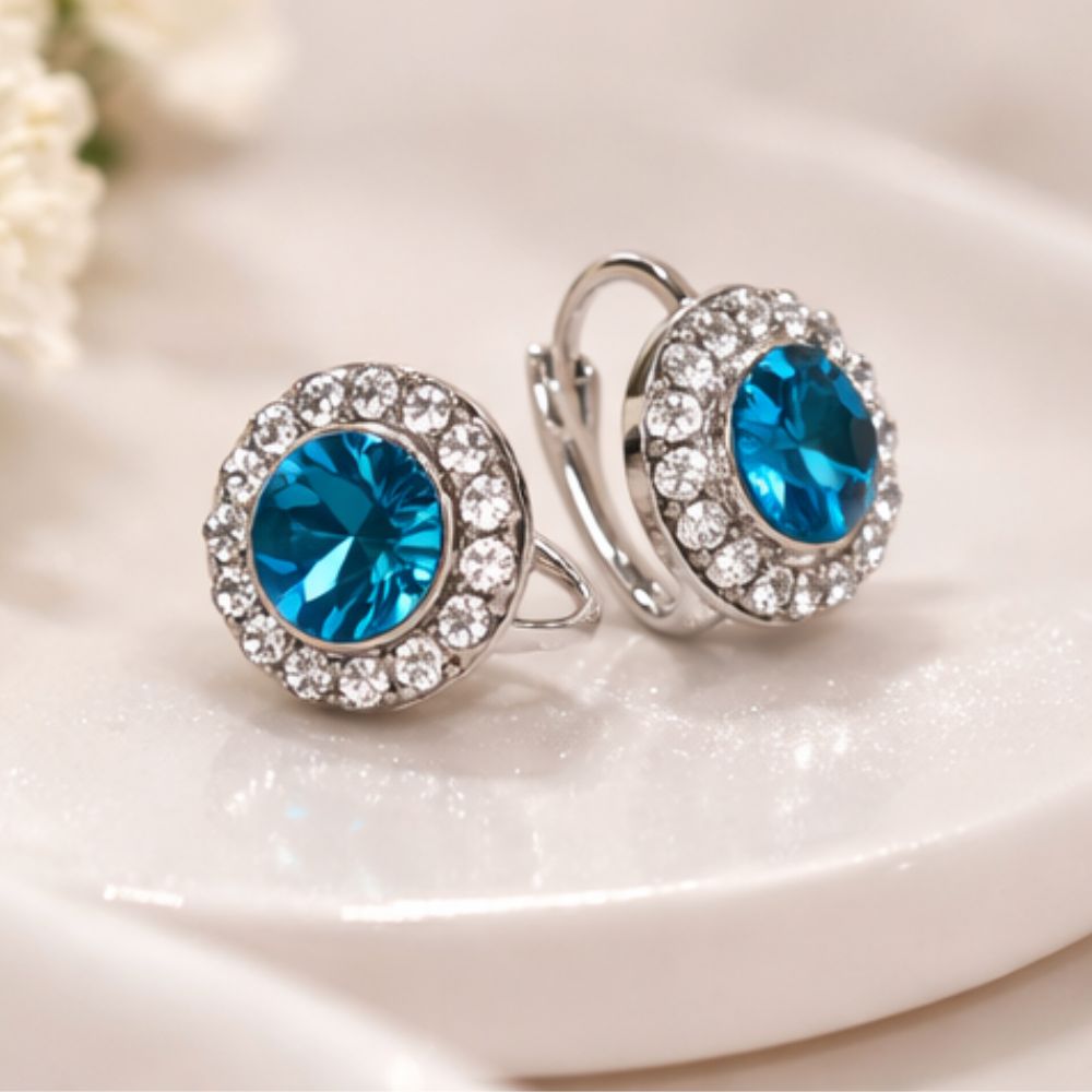 Z091 Stone Earrings