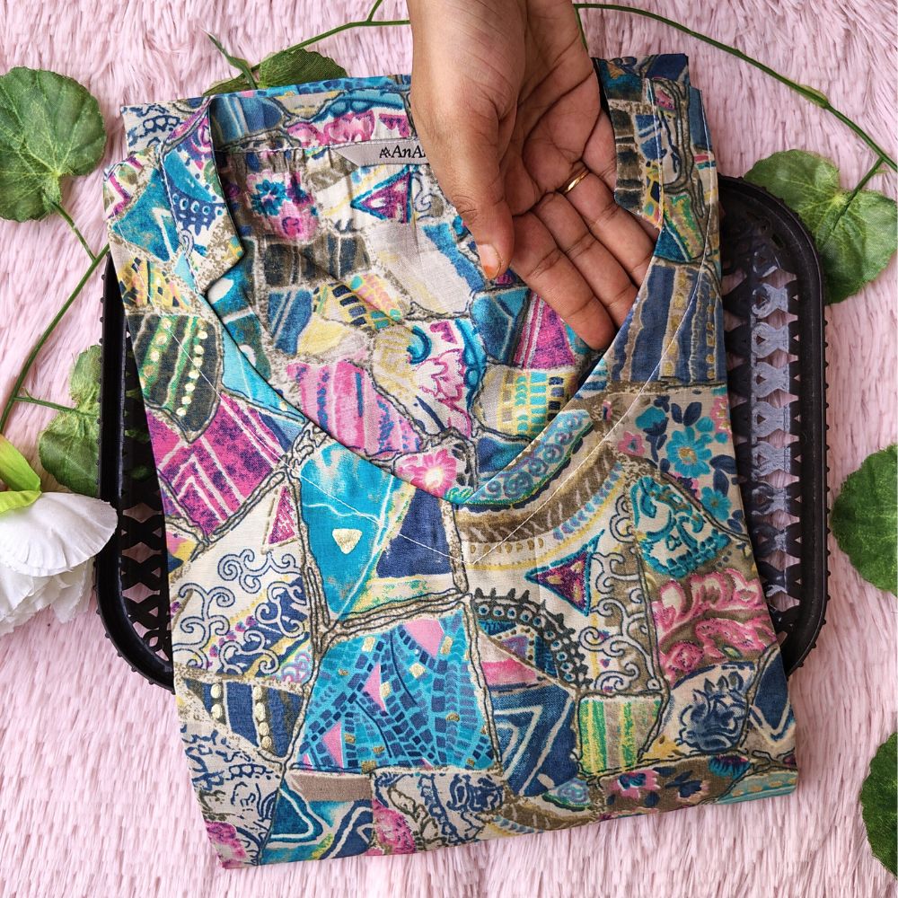 K0044 Linen silk kurti