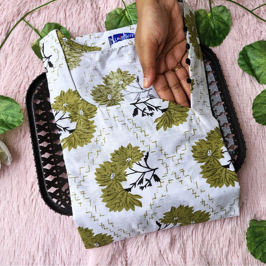 KL3508 kalamkari cotton kurti