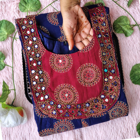 W0012 Pure kalamkari cotton Anarkali kurti