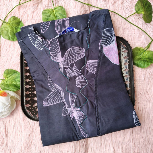 K0077 Muslin silk kurti