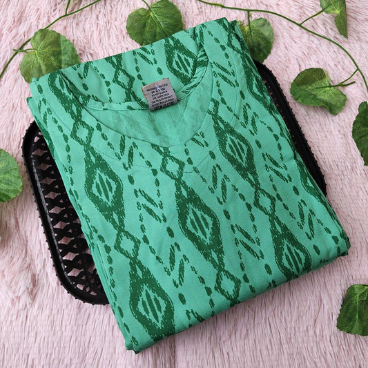 KL2412 Pastel green kurti