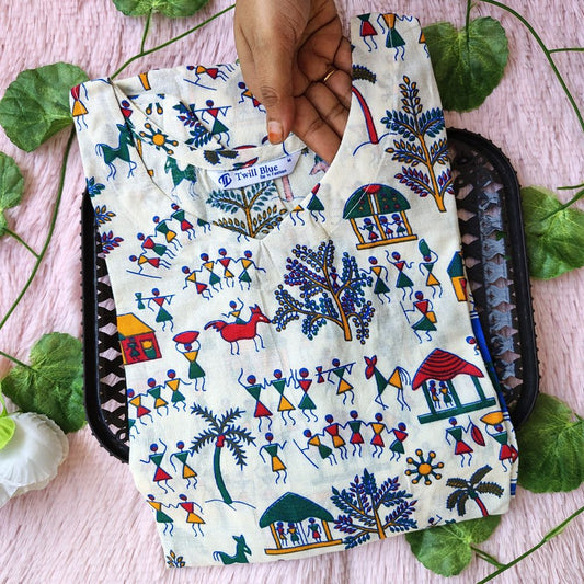 K0055 Pure cotton kurti