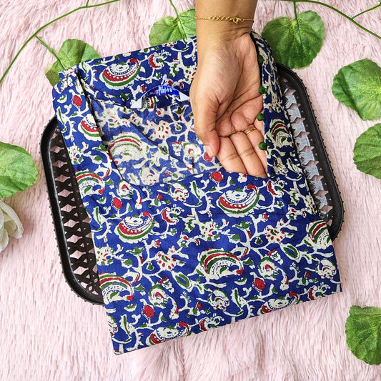 KL3501 kalamkari cotton kurti