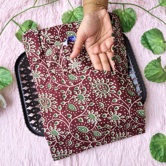 KL3503 kalamkari cotton kurti