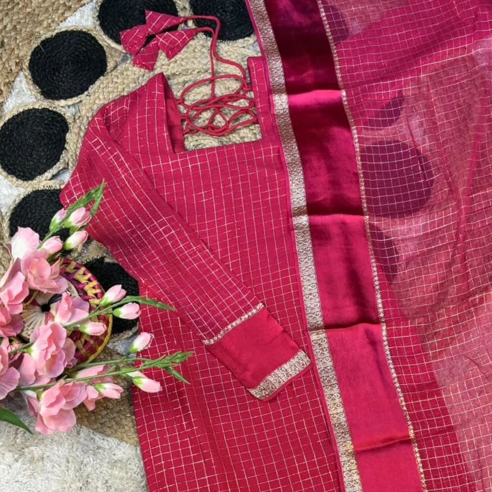 BHOOMIKA Georgette Kurti Set