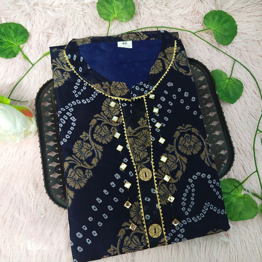 K97 Navya Blue Kurti