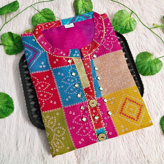 020 Multi color kurti